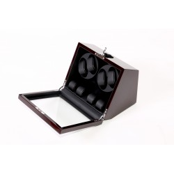 Vitrina relojes Watch Winder 4+4 Black-Black