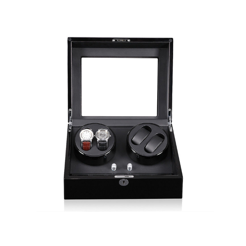 Watch Winder 4+6   Black-Black