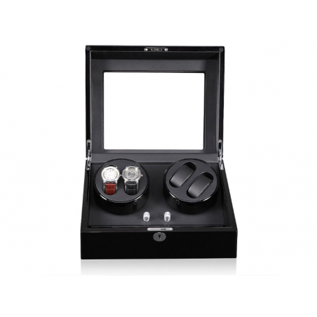 Vitrina relojes Watch Winder 4+6  Black-Black