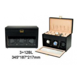 Watch Winder 3+12 relojes. Carbon Fiber