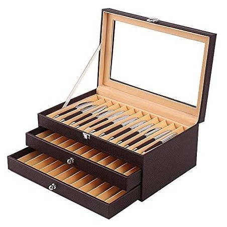 Vitrine for 36 pens PU