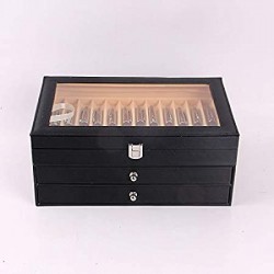 Vitrine para 36 canetas Preto