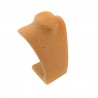 Busto espositore per collane, pendenti beige