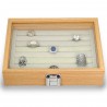 Ring box, 7 Wood Ring Slots
