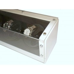 Uhrenbeweger für 6 Uhren GLASS-WHITE