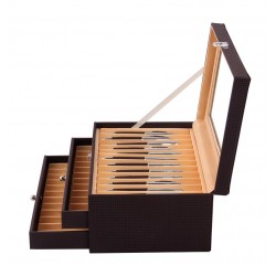 Vitrina colección para 36 estilográficas. Black