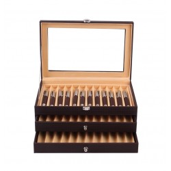 Vitrina colección para 36 estilográficas. Black