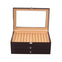 Vitrina colección para 36 estilográficas. Black