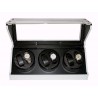 Watch Winder (3 motores 6 relojes)  GLASS-WHITE
