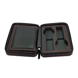 Zipper case for 4 Watches CF