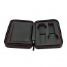 Zipper case for 4 Watches CF