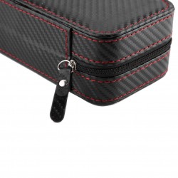 Estuche guarda 4 relojes Carbon Fiber