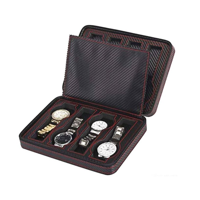 Estuche cremallera 8 relojes