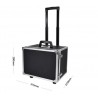 Trolley in alluminio per 48 orologi orologi