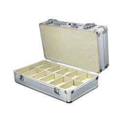 Uhrenbox für 24 Aluminium