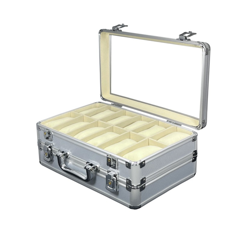 Aluminium watch case for 24 detachable