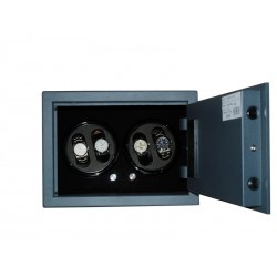 Coffre-fort remontoir  montres  4  Black LED