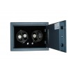 caja fuerte watch winder 4 black led