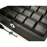 Vitrina guarda 15 relojes. Carbon fiber window